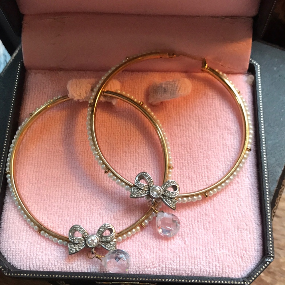 Cute Juicy Couture Hoop Earrings